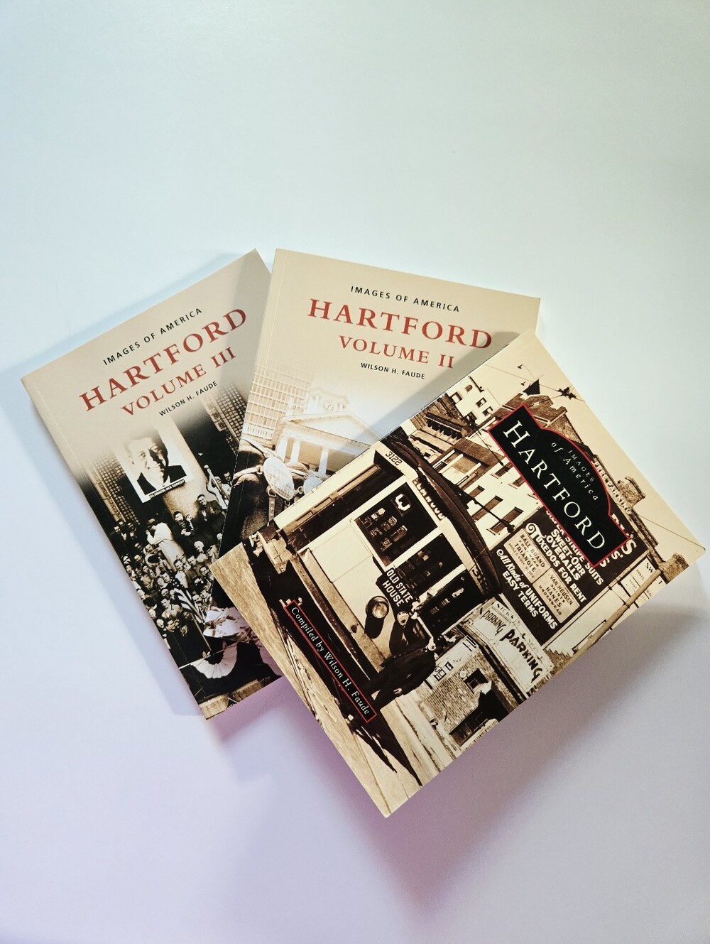 Hartford Images of America Volumes I II III Connecticut Pictorial Books Set of 3